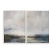 Stupell Industries Moody Clouds Landscape 2 pc Framed Giclee Wall Art Set Design by Simon Addyman